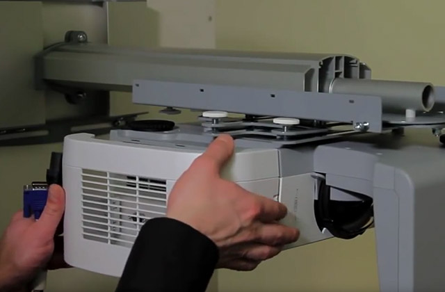 FilmClip-USTProjectorMountInstallation