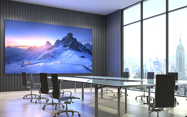 Sharp LED display meeting room boardroom