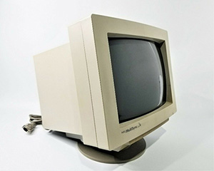 An early NEC MultiSync monitor